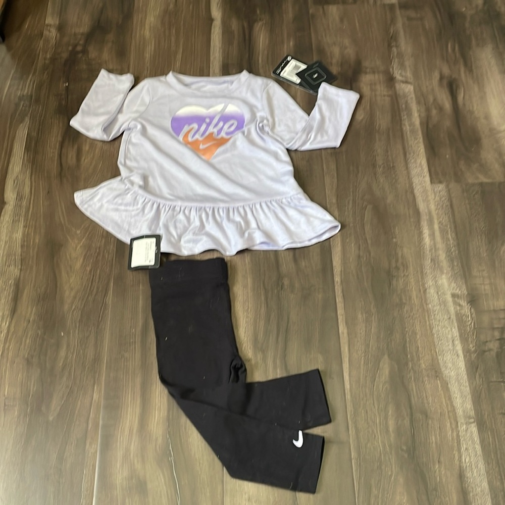 Nike matching set.